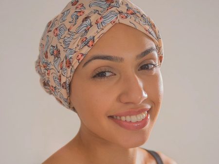 Hair Turban in Mermaid Nude | D Hair on Sale