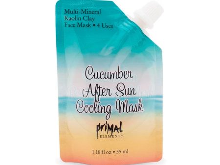 Face Mask - CUCUMBER AFTER SUN COOLING MASK | Primal Elements Cheap