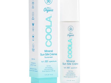 Full Spectrum 360° Mineral Sun Silk Crème Organic Sunscreen SPF 30 | COOLA For Discount