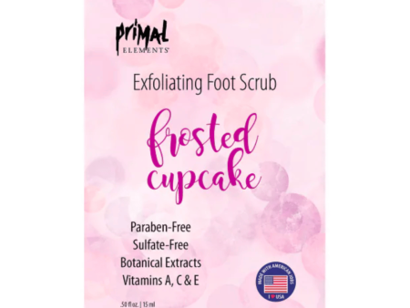 Frosted Cupcake Exfoliating Foot Scrub | Primal Elements Sale